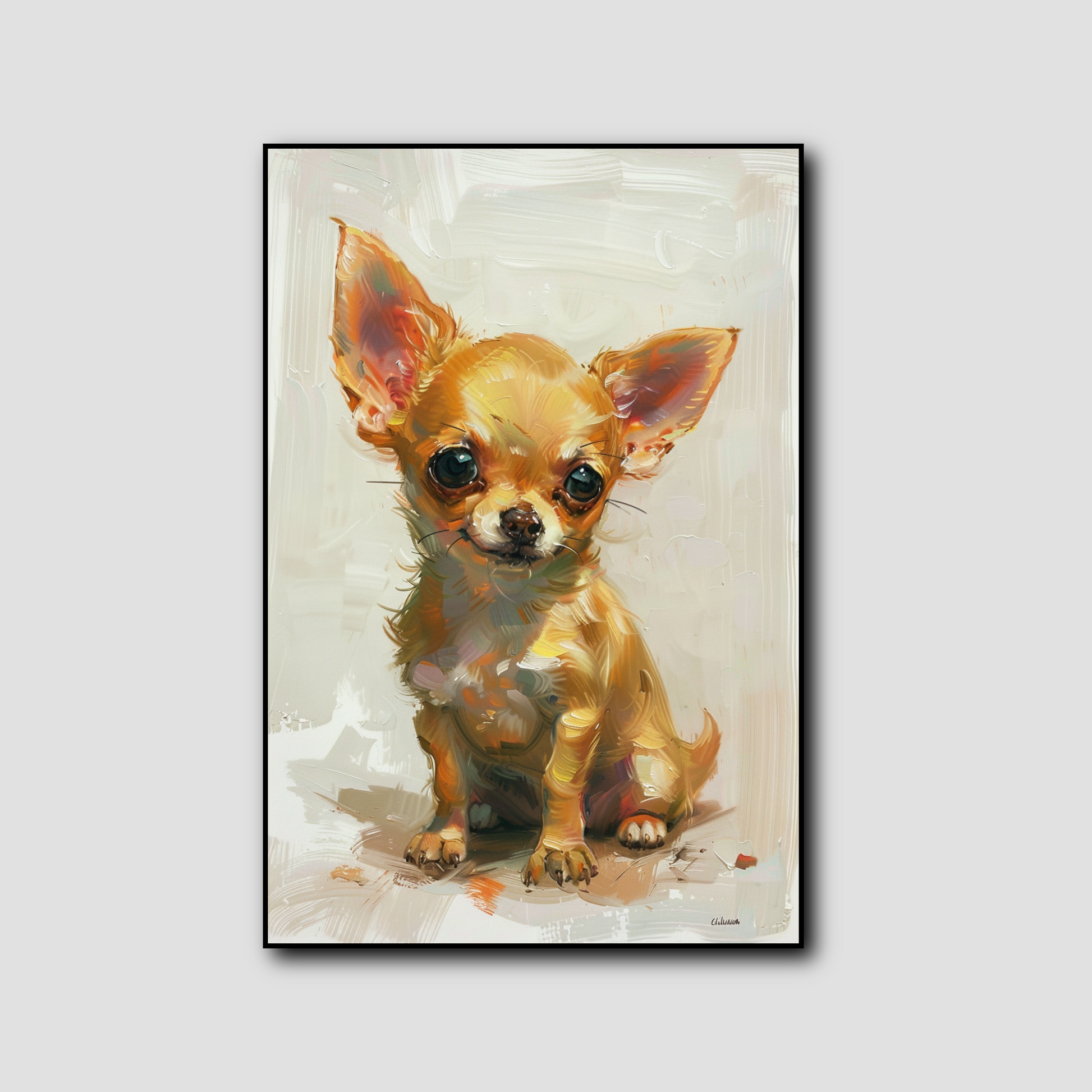 Tableau Chien Le Chihuahua