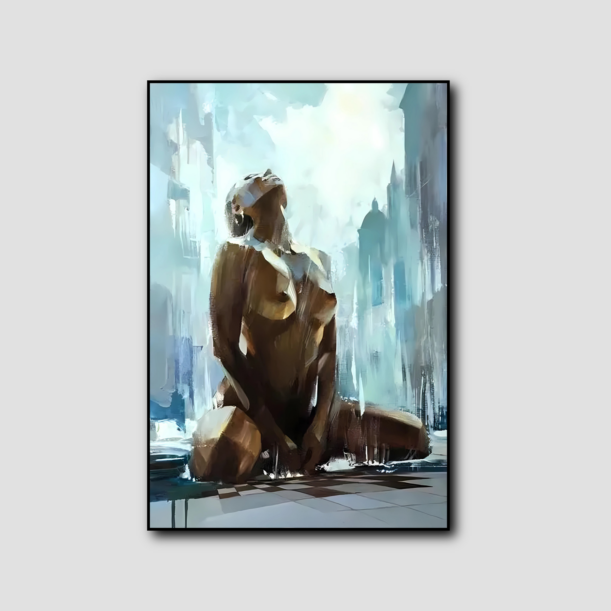 Peinture Femme Sensuelle