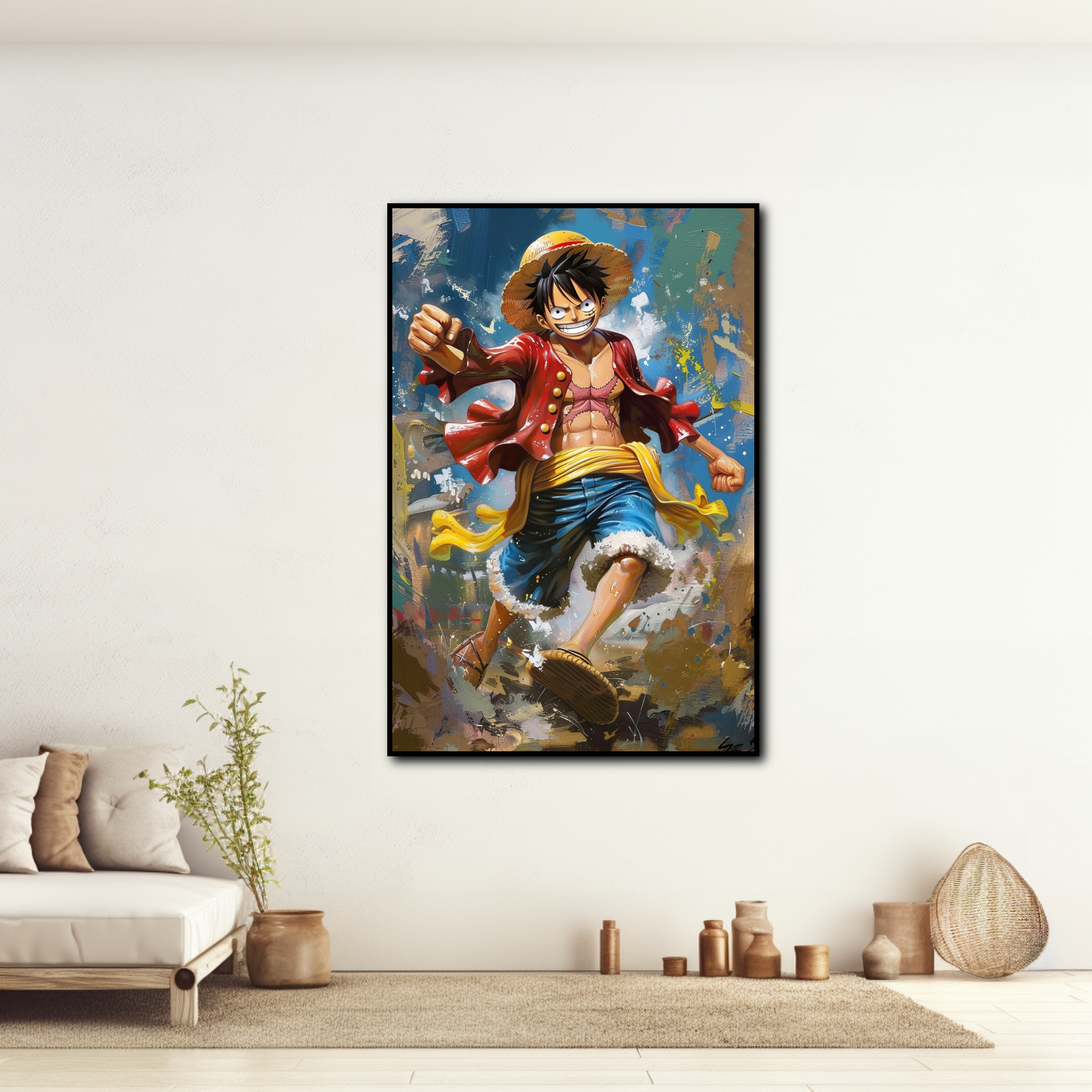 Tableau One Piece LUFFY