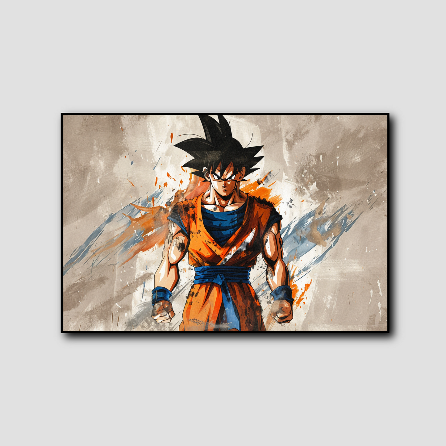 Tableau Dragon Ball Goku Painting