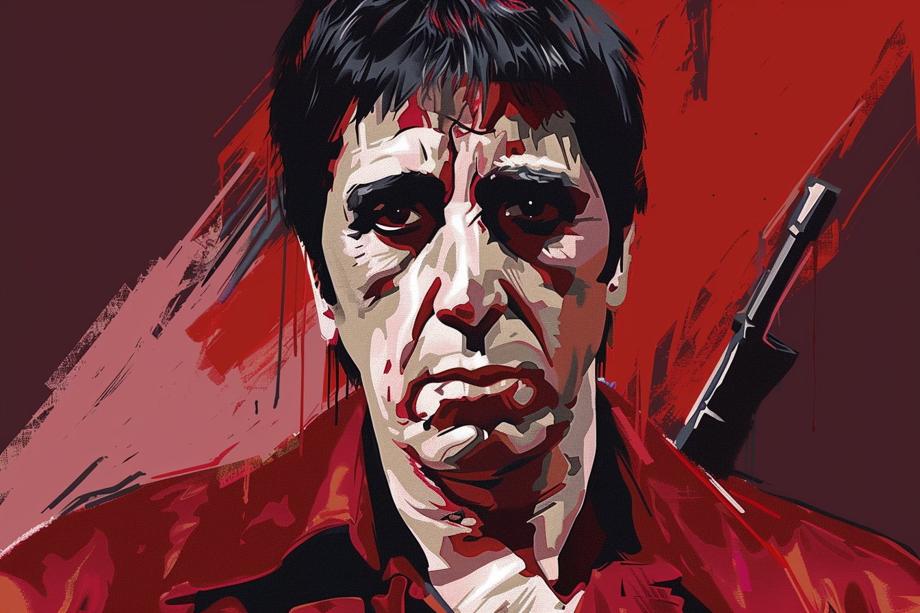 Tableau Al Pacino Scarface