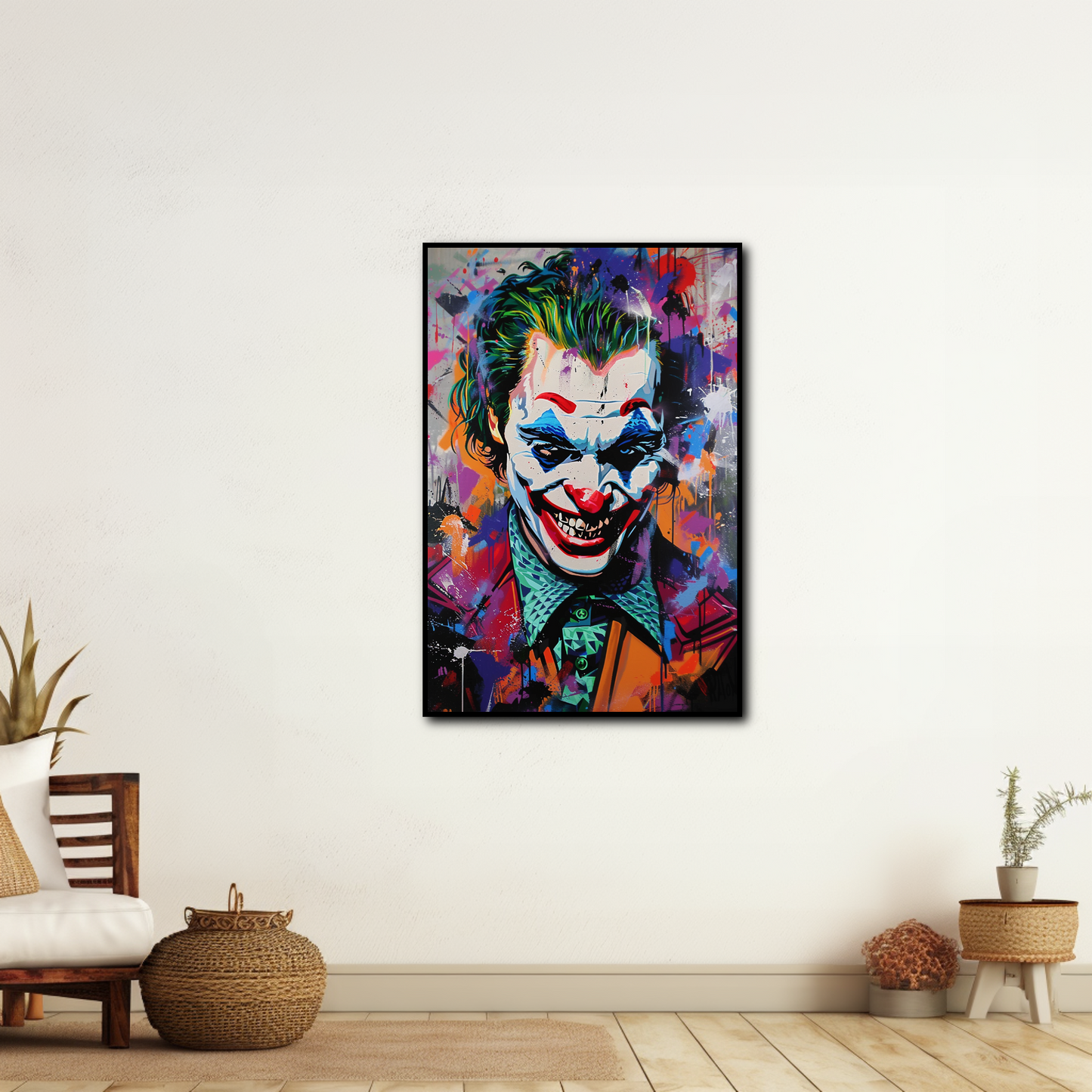 Tableau Joker Pop Art