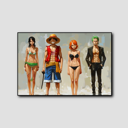 Tableau One Piece Les Personnages