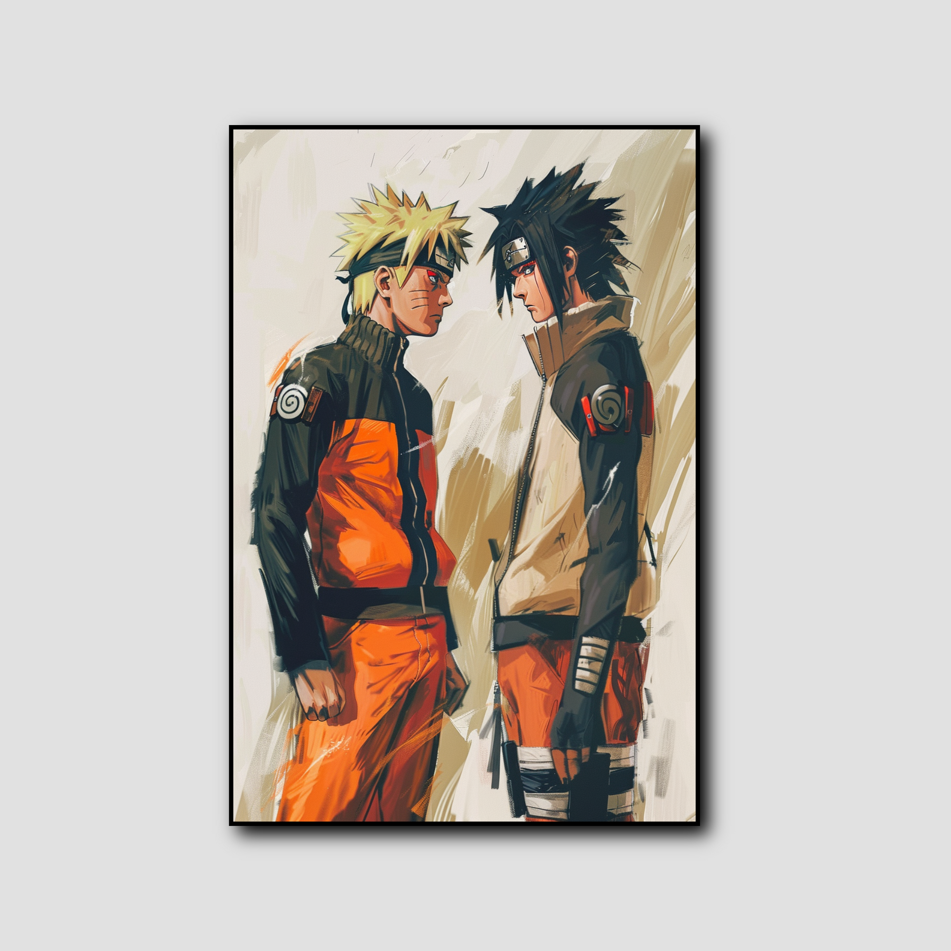 Tableau Naruto Confrontation Éternelle