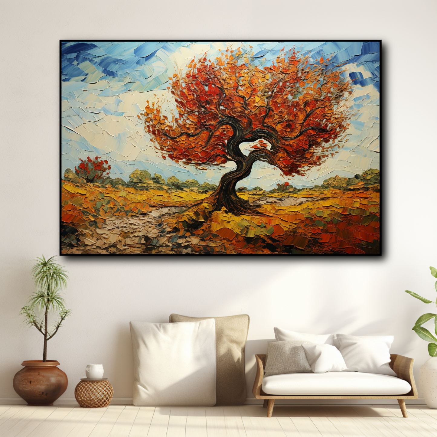 Tableau Arbre Automne