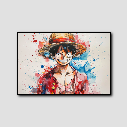 Tableau One Piece Monkey D Luffy