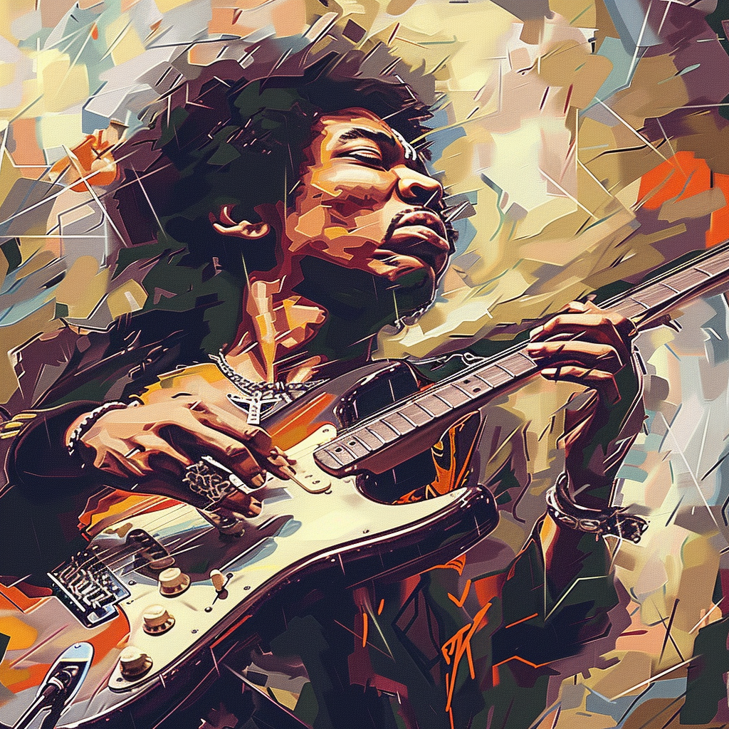 Tableau Jimi Hendrix