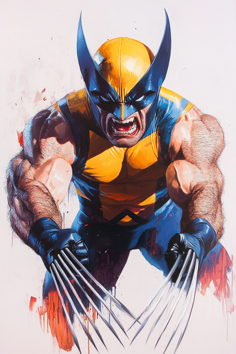 Tableau Wolverine Marvel