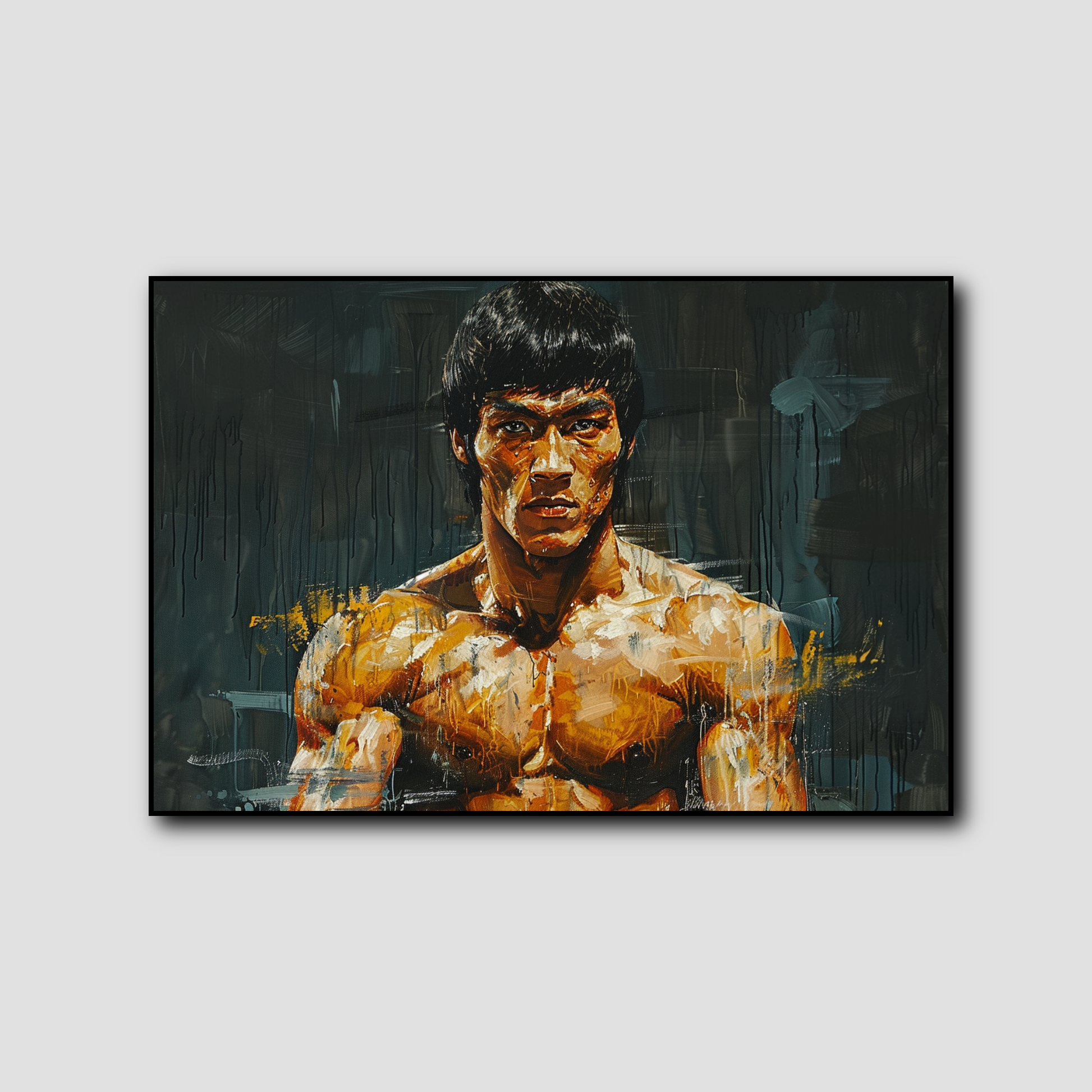 Tableau Bruce Lee Art