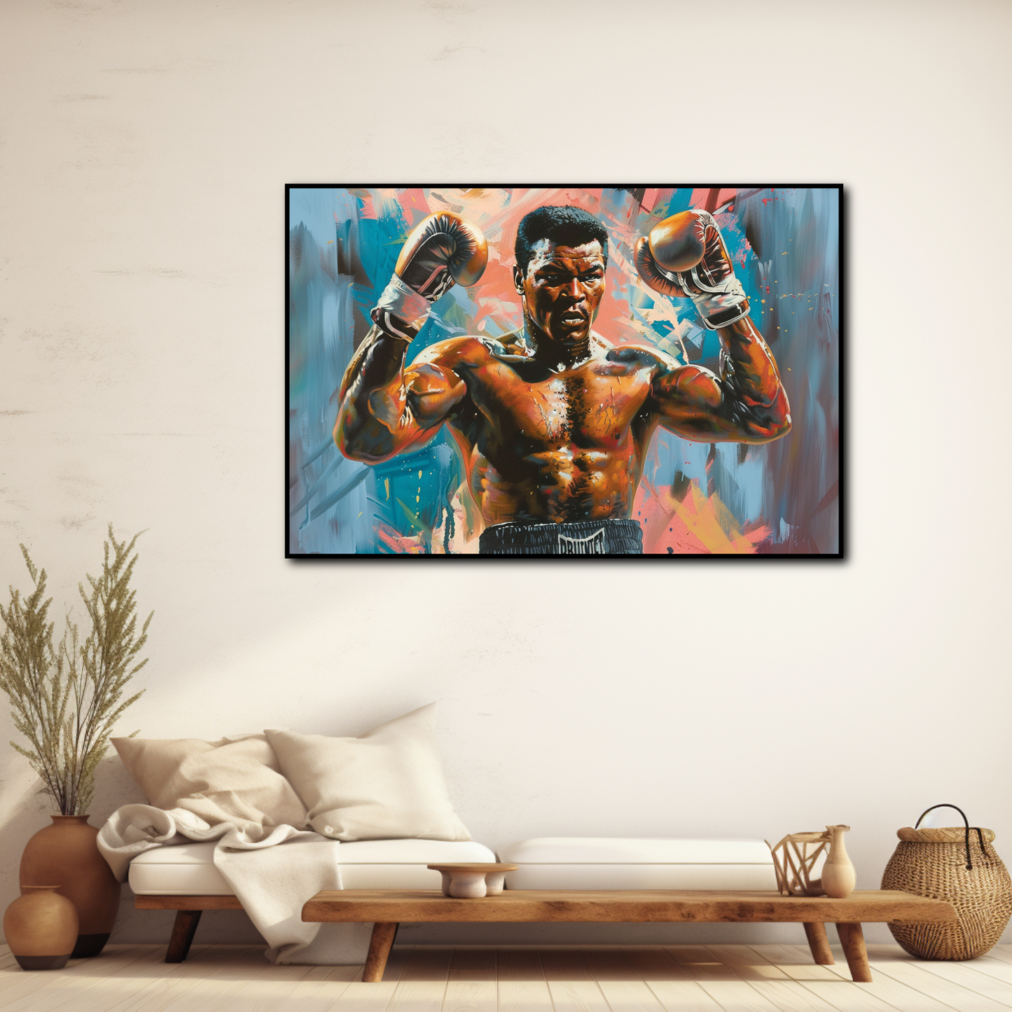 Tableau Boxe Muhammad Ali