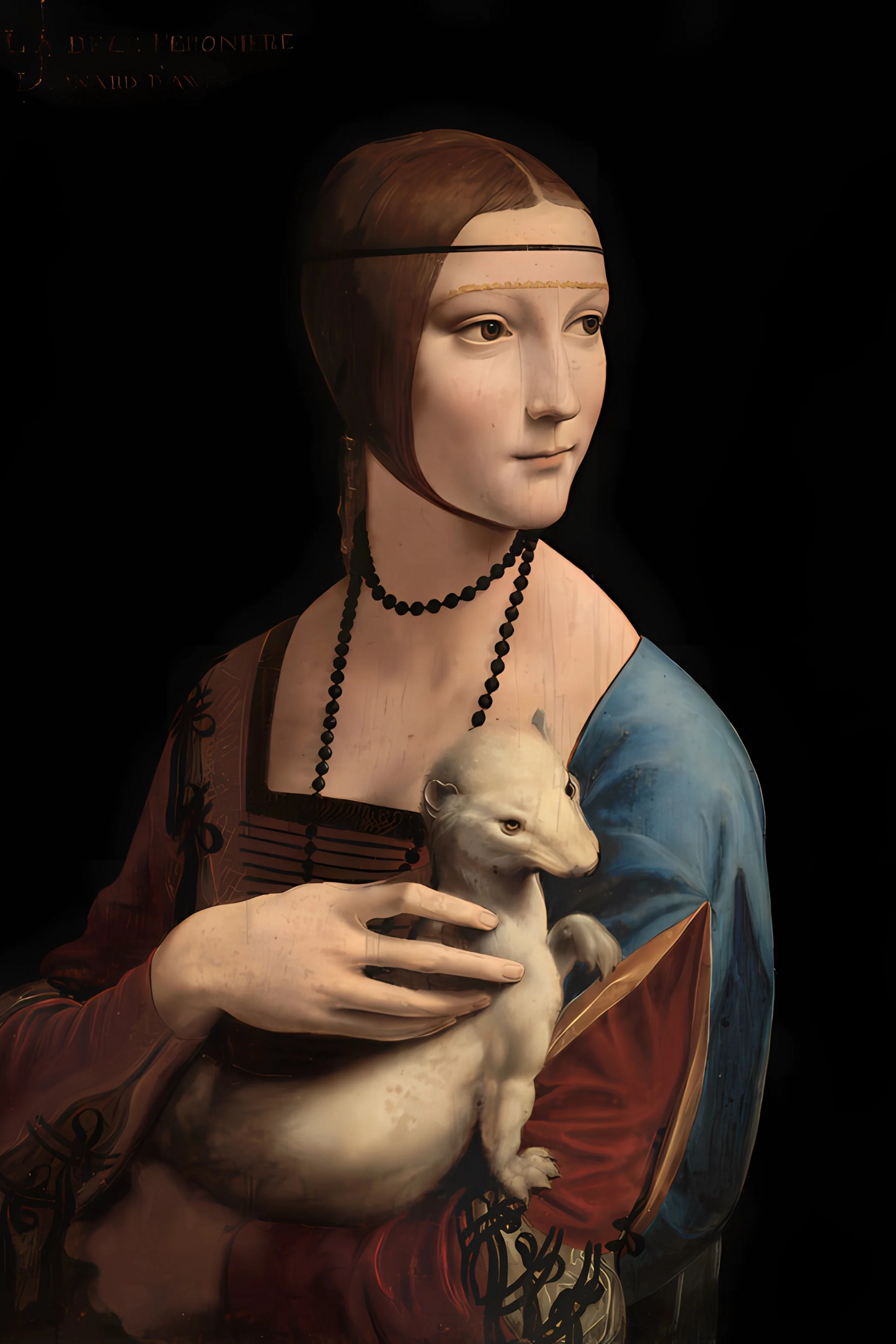 Dame avec l'hermine - Léonard de Vinci