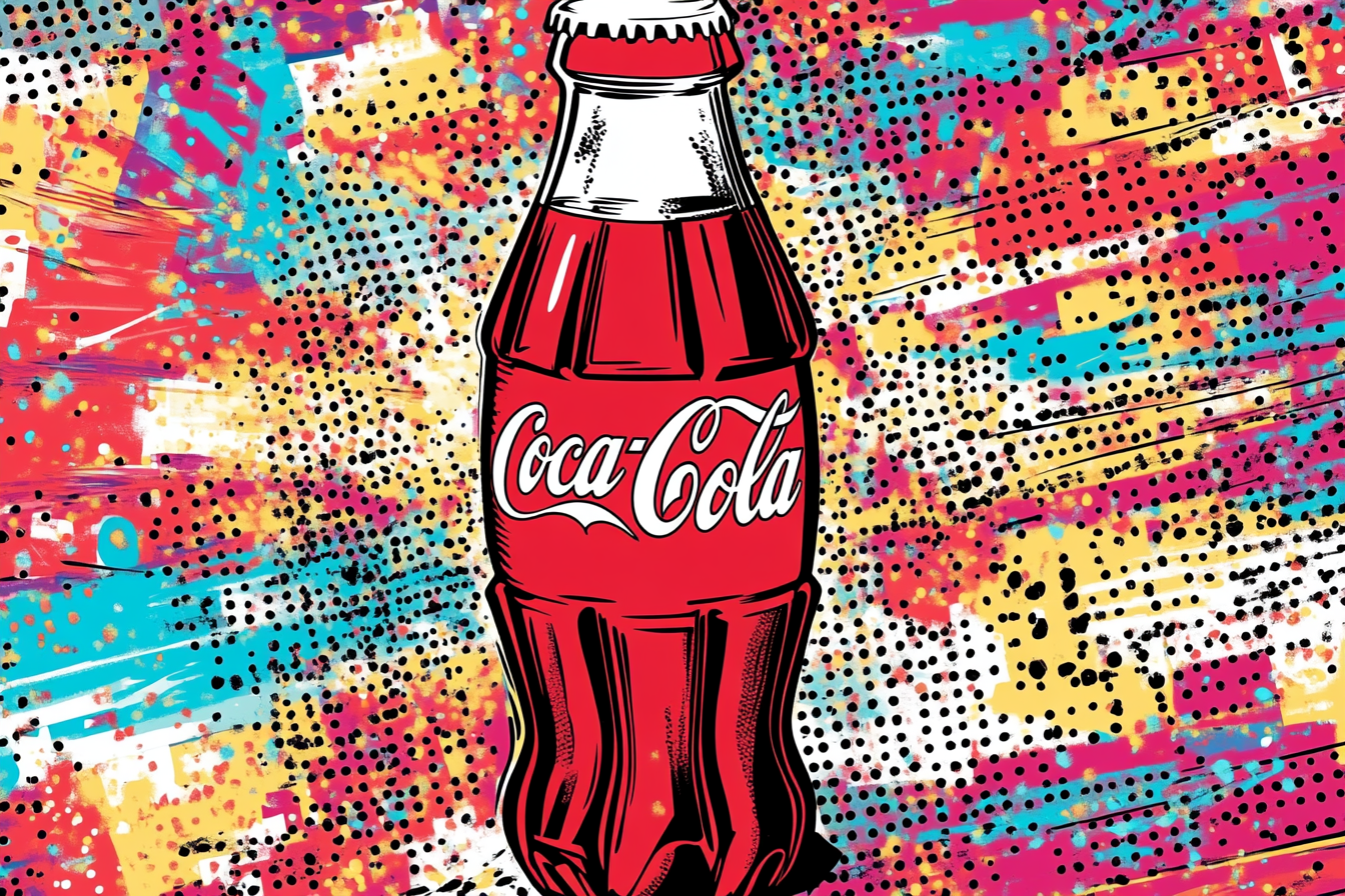 Tableau Coca-Cola Pop Art