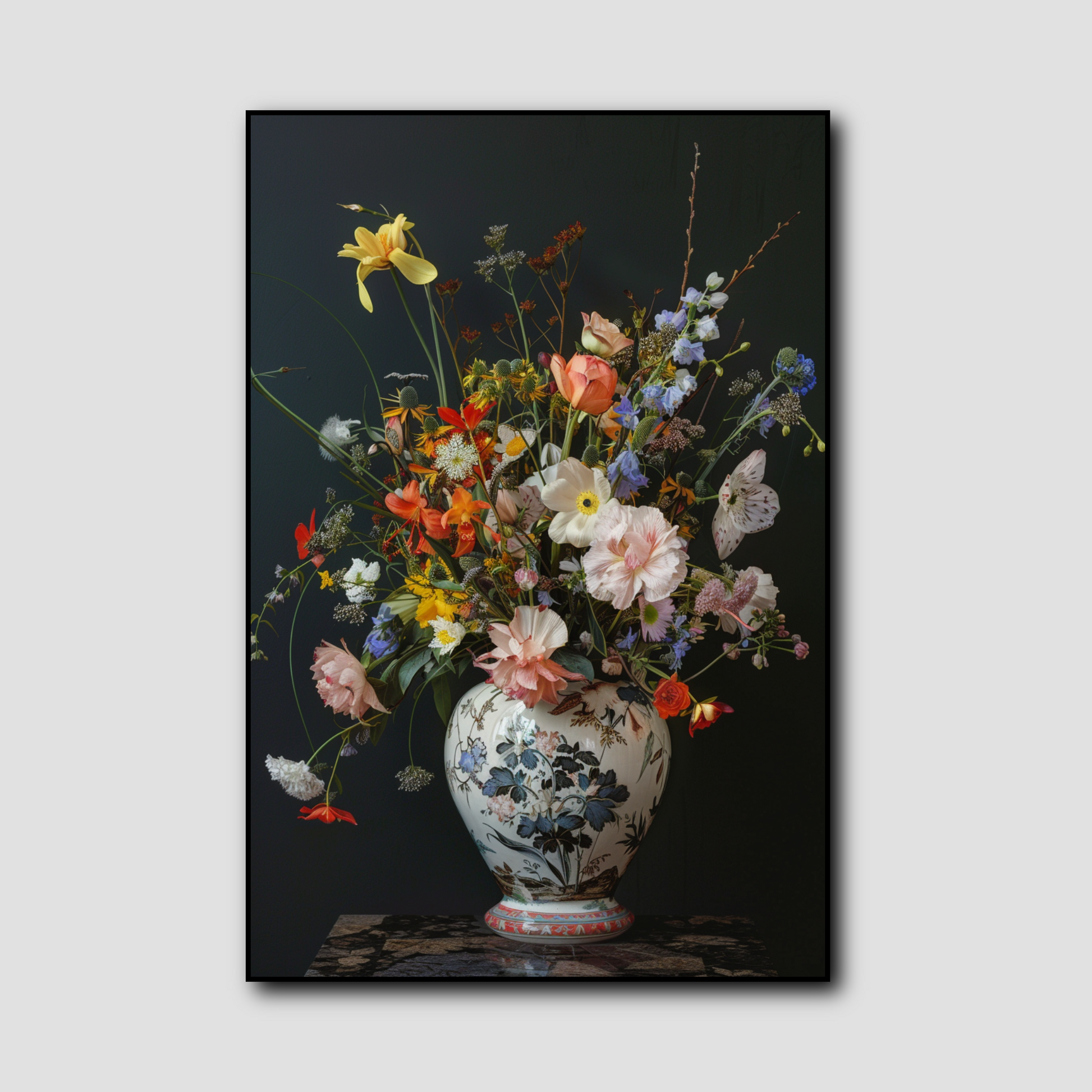 Tableau Pot de Fleurs