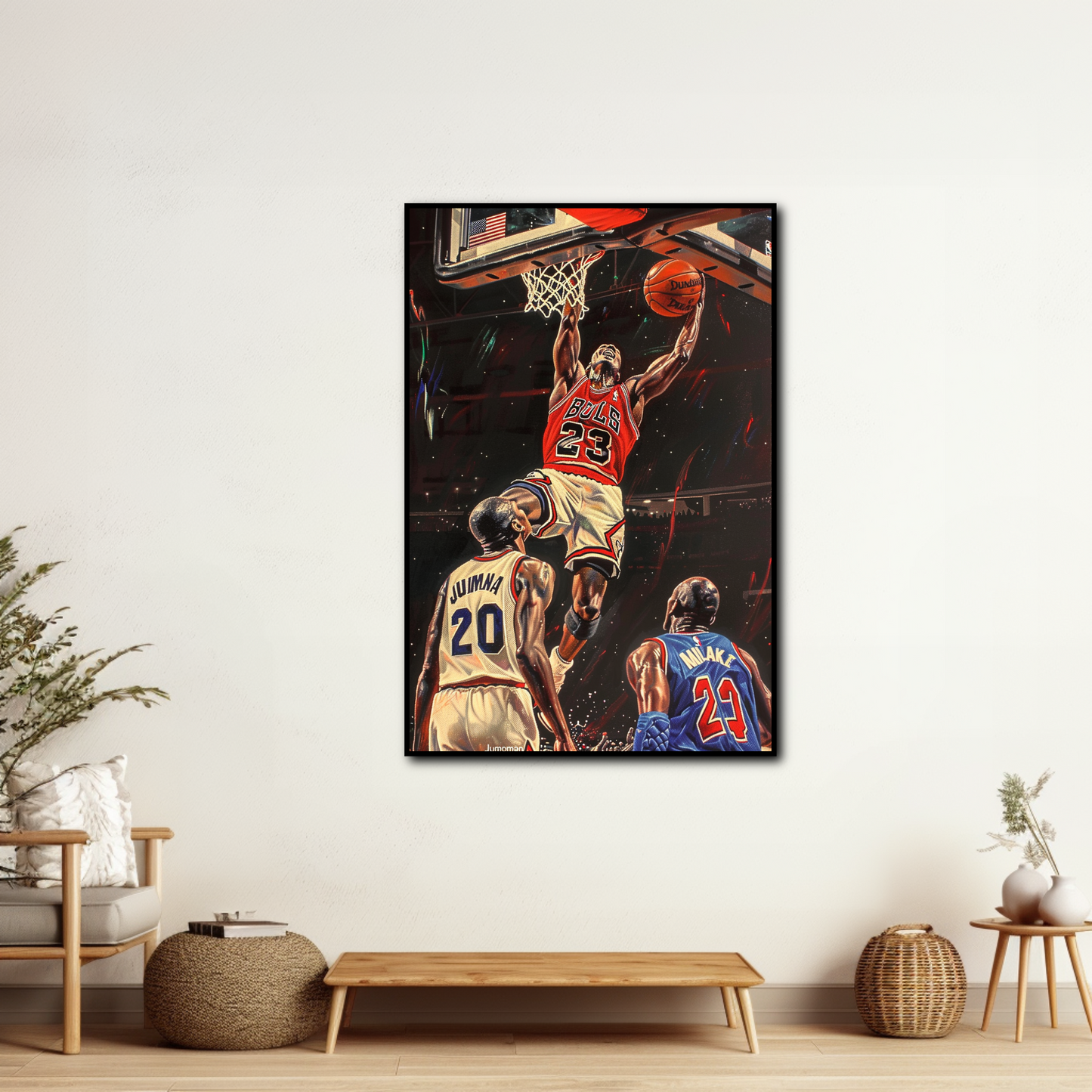 Tableau Michael Jordan Dunk