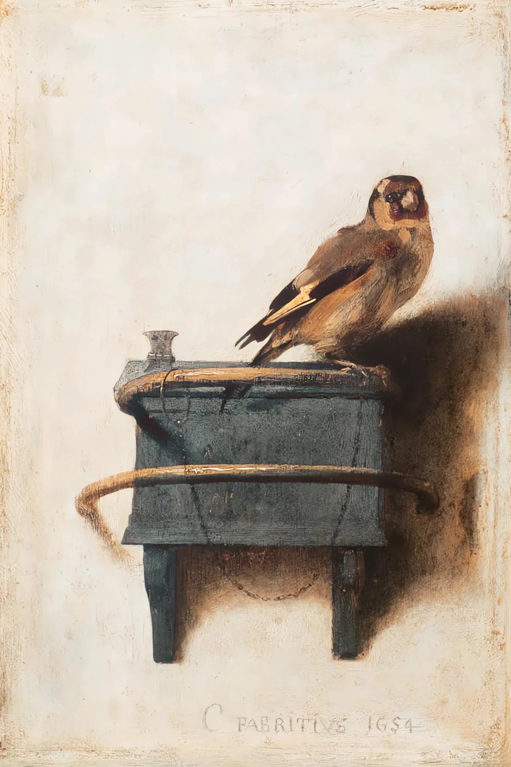 Le pinson du chardon - Carel Fabritius