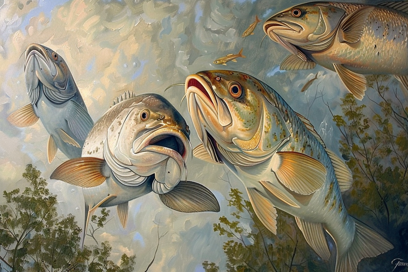 Tableau Gros Poissons