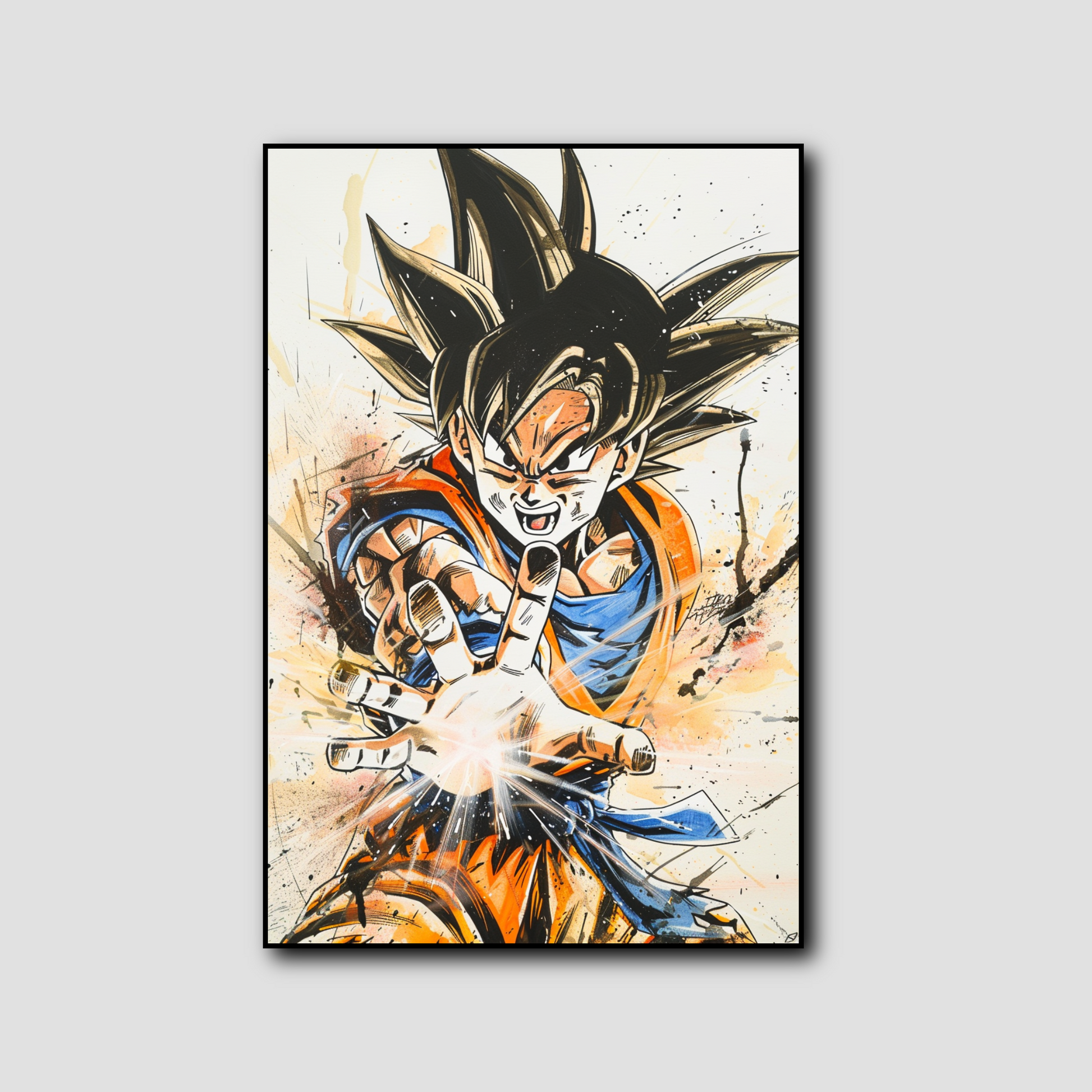 Tableau Dragon Ball Sangoku Kameha