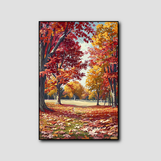 Tableau Paysage d'Automne