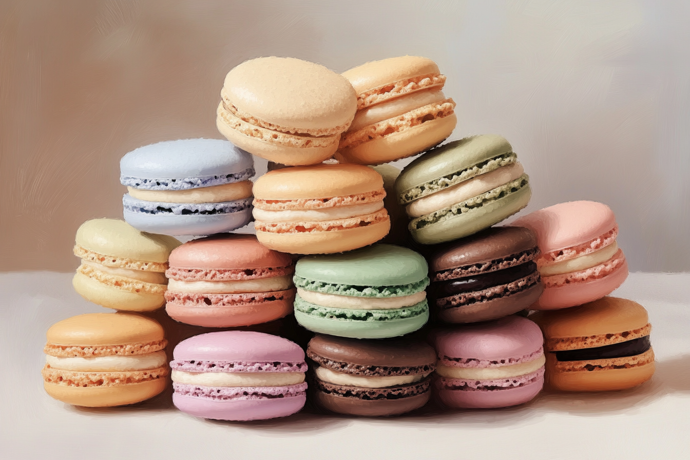 Tableau macarons