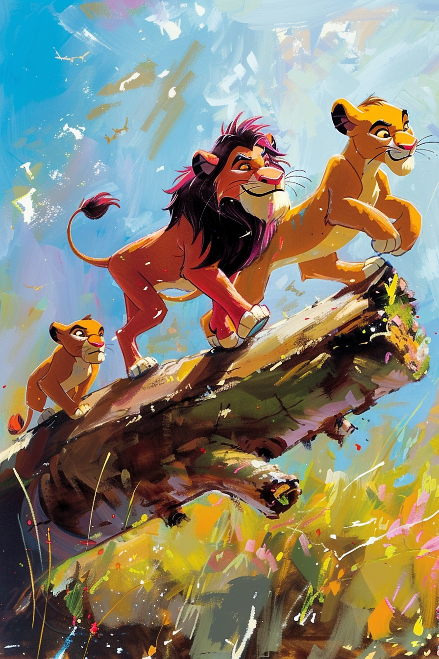 Tableaux Disney Hakuna Matata