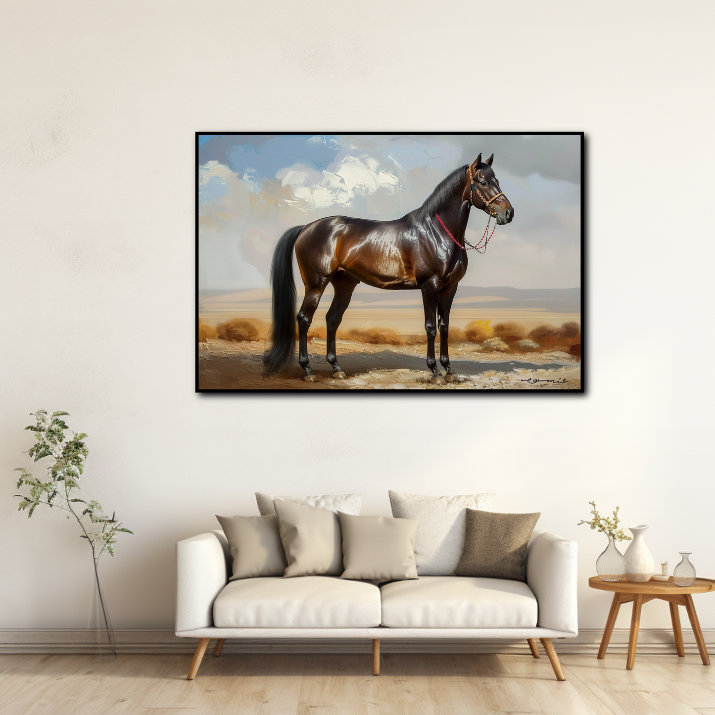 Tableau Cheval Arabe