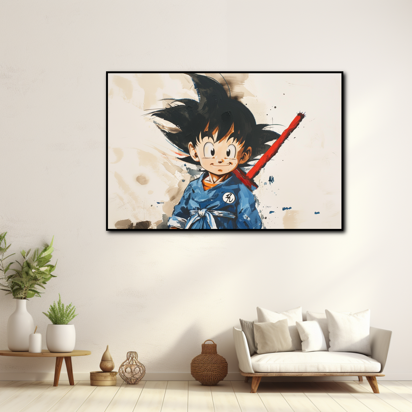 Tableau Dragon Ball Sangoku Enfant