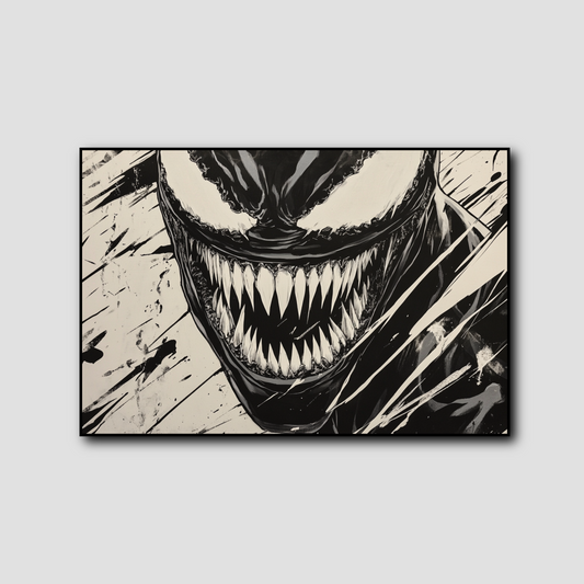 Tableau déco Venom dessin – Comics Marvel