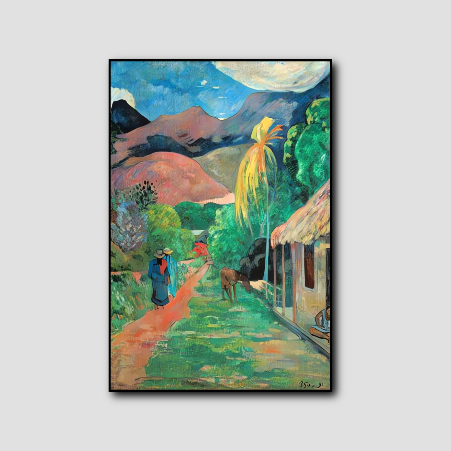 Rue de tahiti - Paul Gauguin