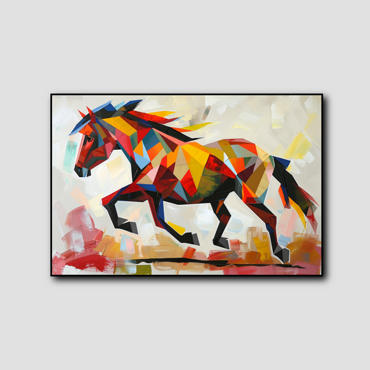 Peinture Cheval Moderne