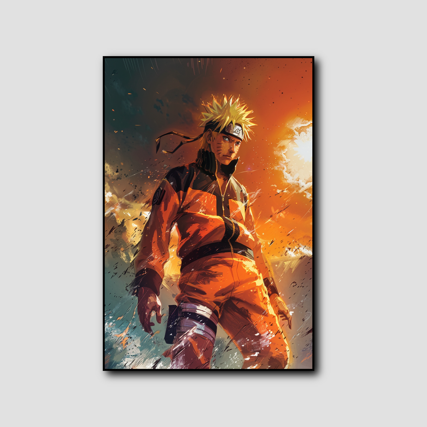 Tableau Naruto Crépuscule du Shinobi