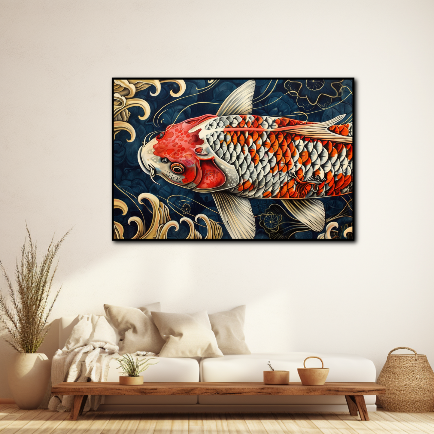 Tableau Poisson Japonais