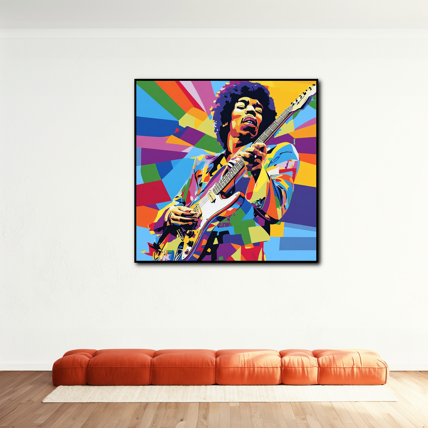 Tableau Jimi Hendrix Pop Art