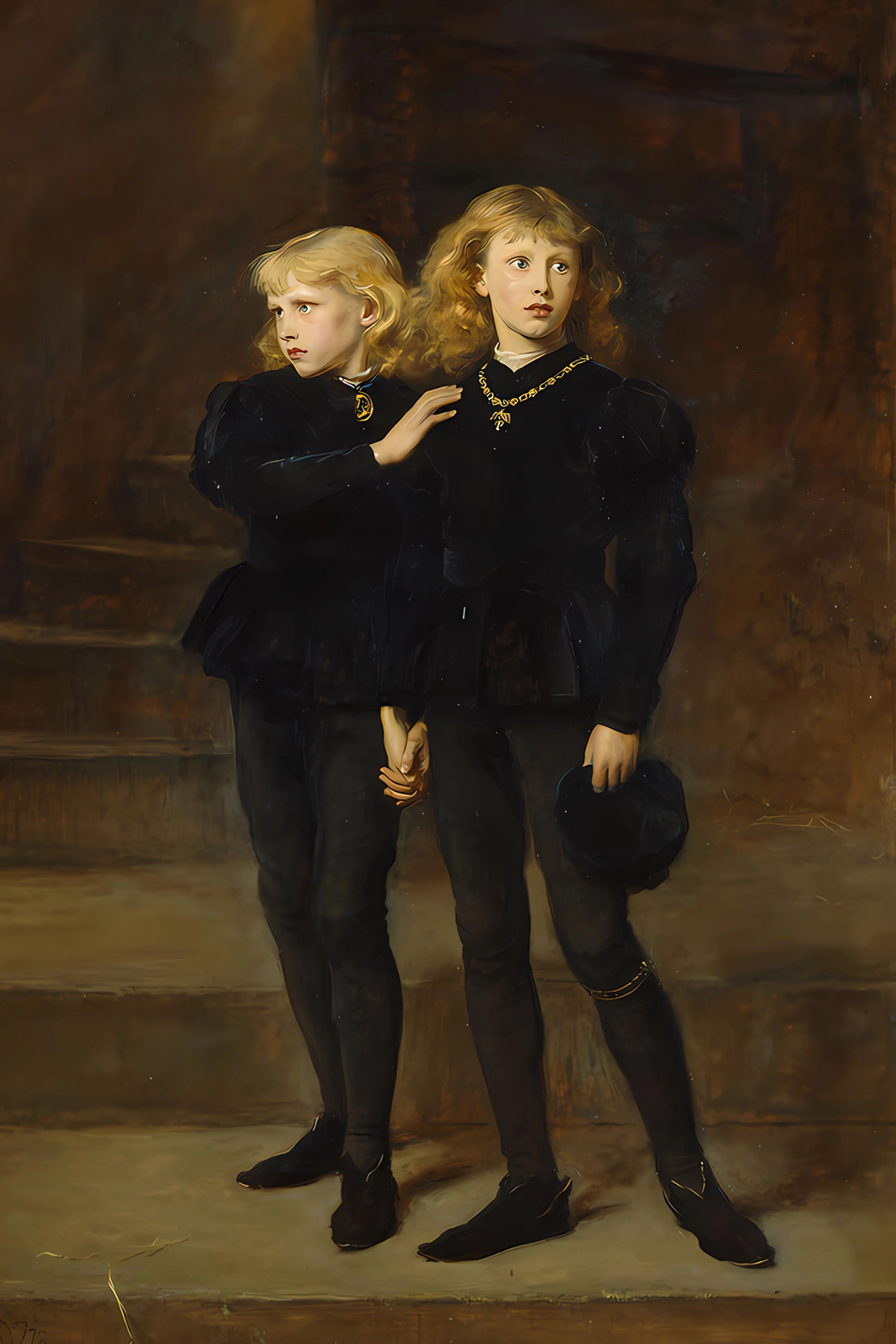 Les princes de la tour - Millais