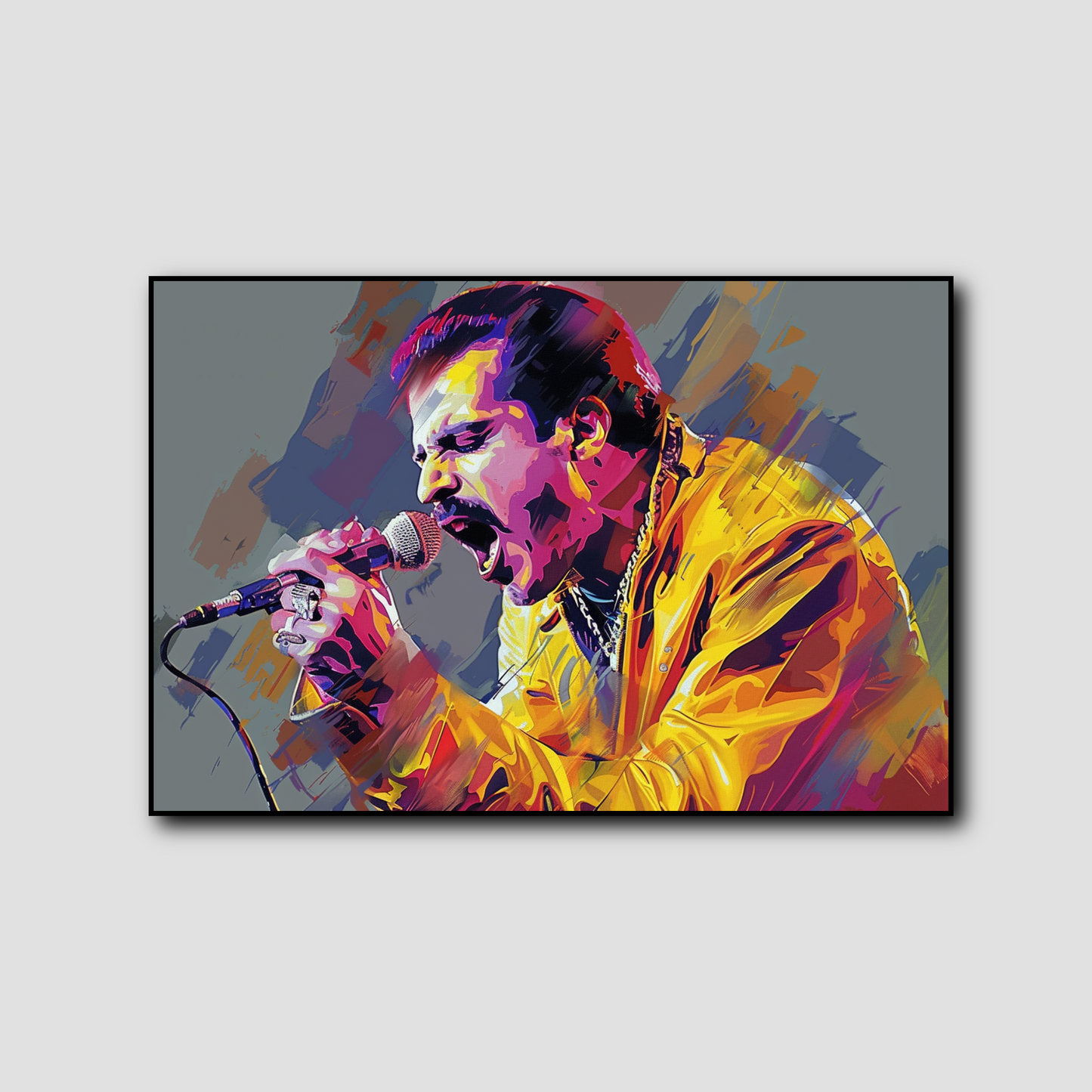 Tableau Queen Freddie Mercury