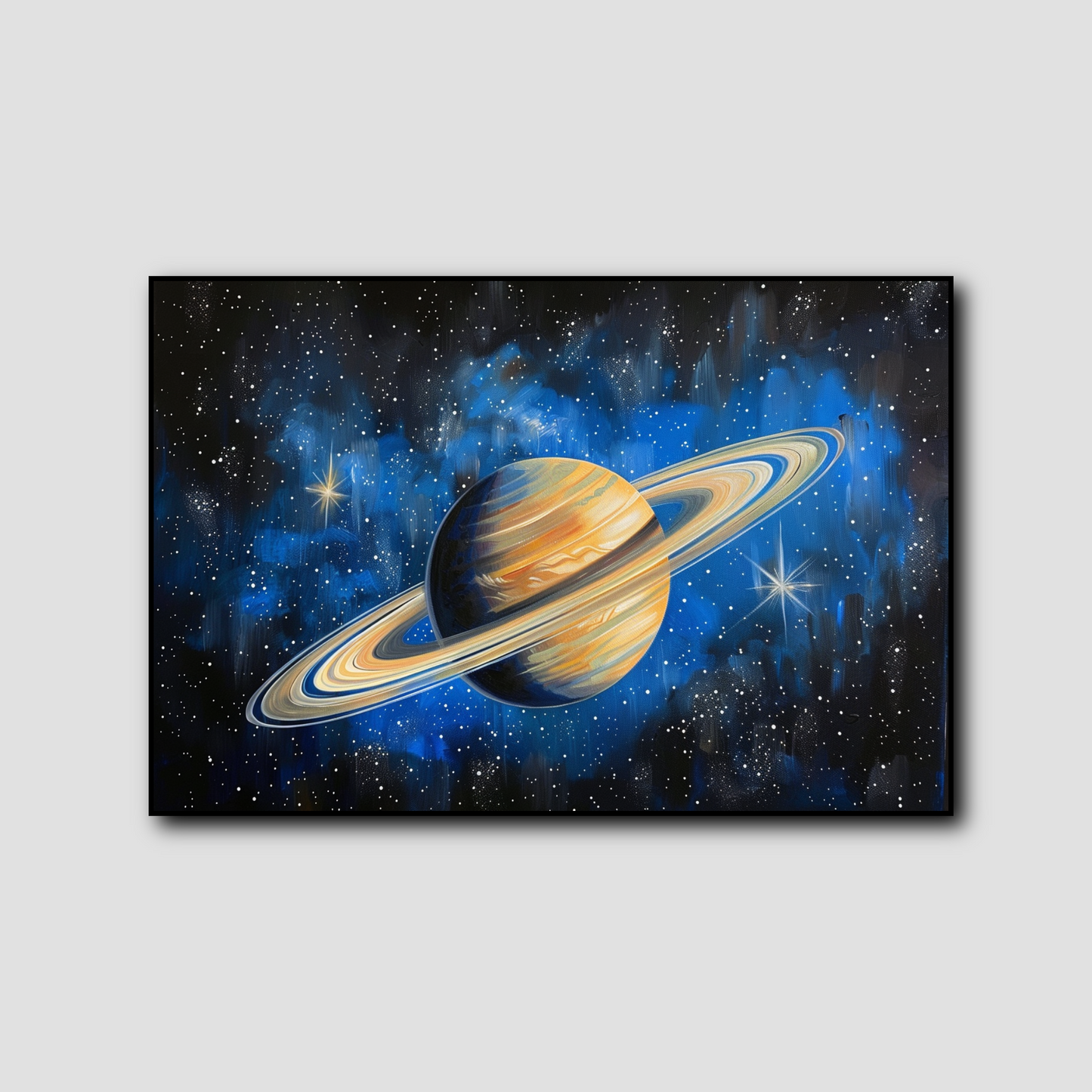 Tableau de la planète Saturne