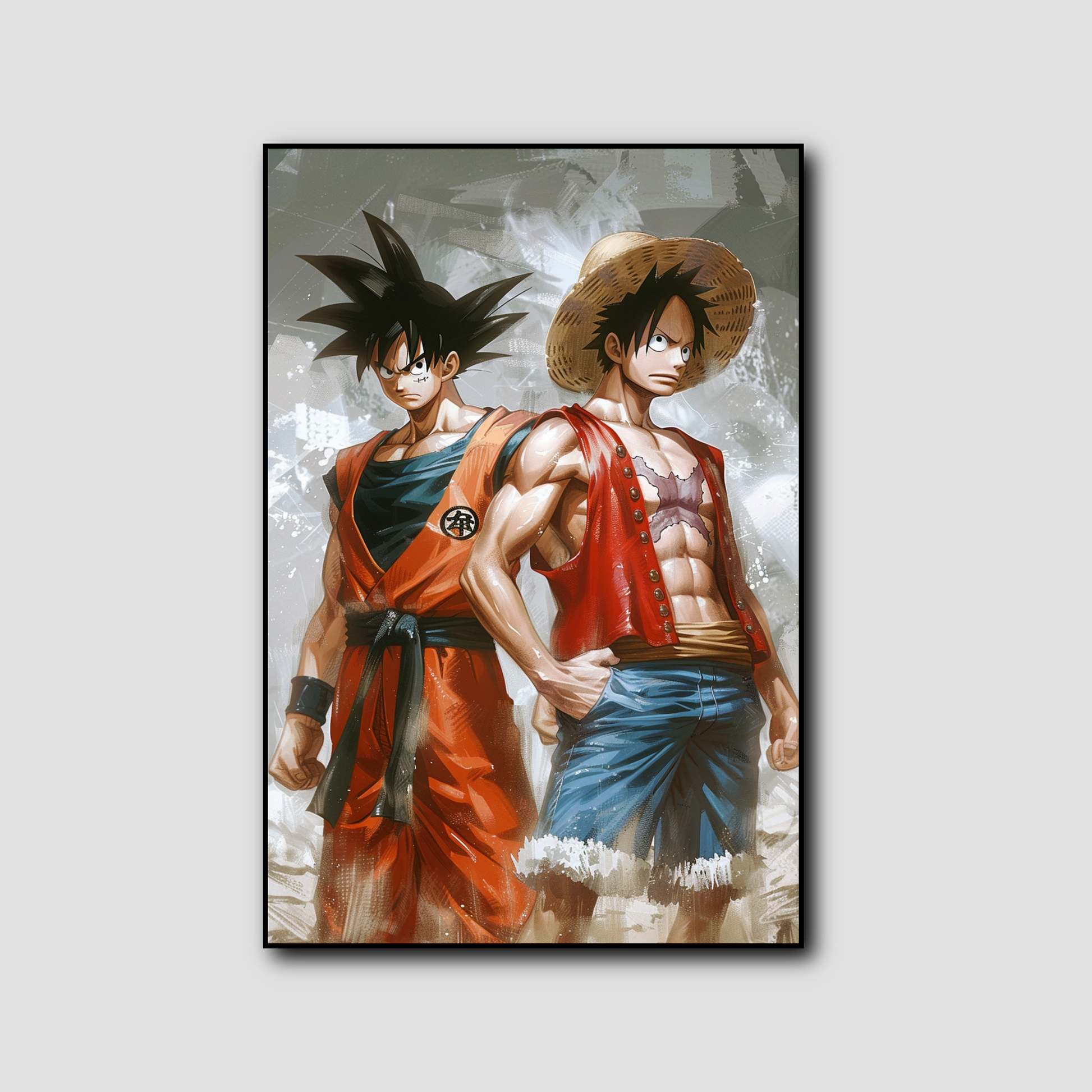 Tableau Dragon Ball One Piece