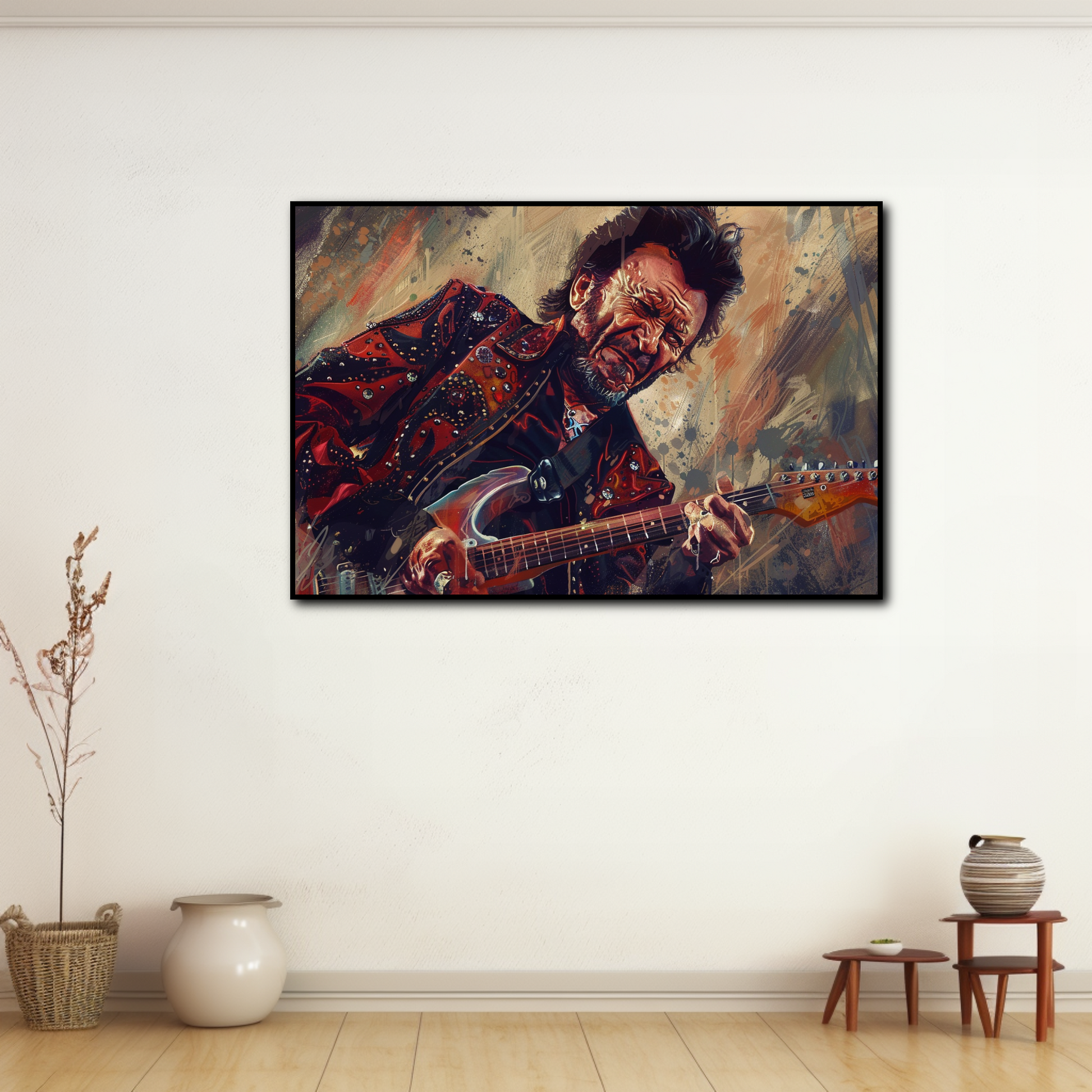 Tableau Johnny Hallyday Artwork