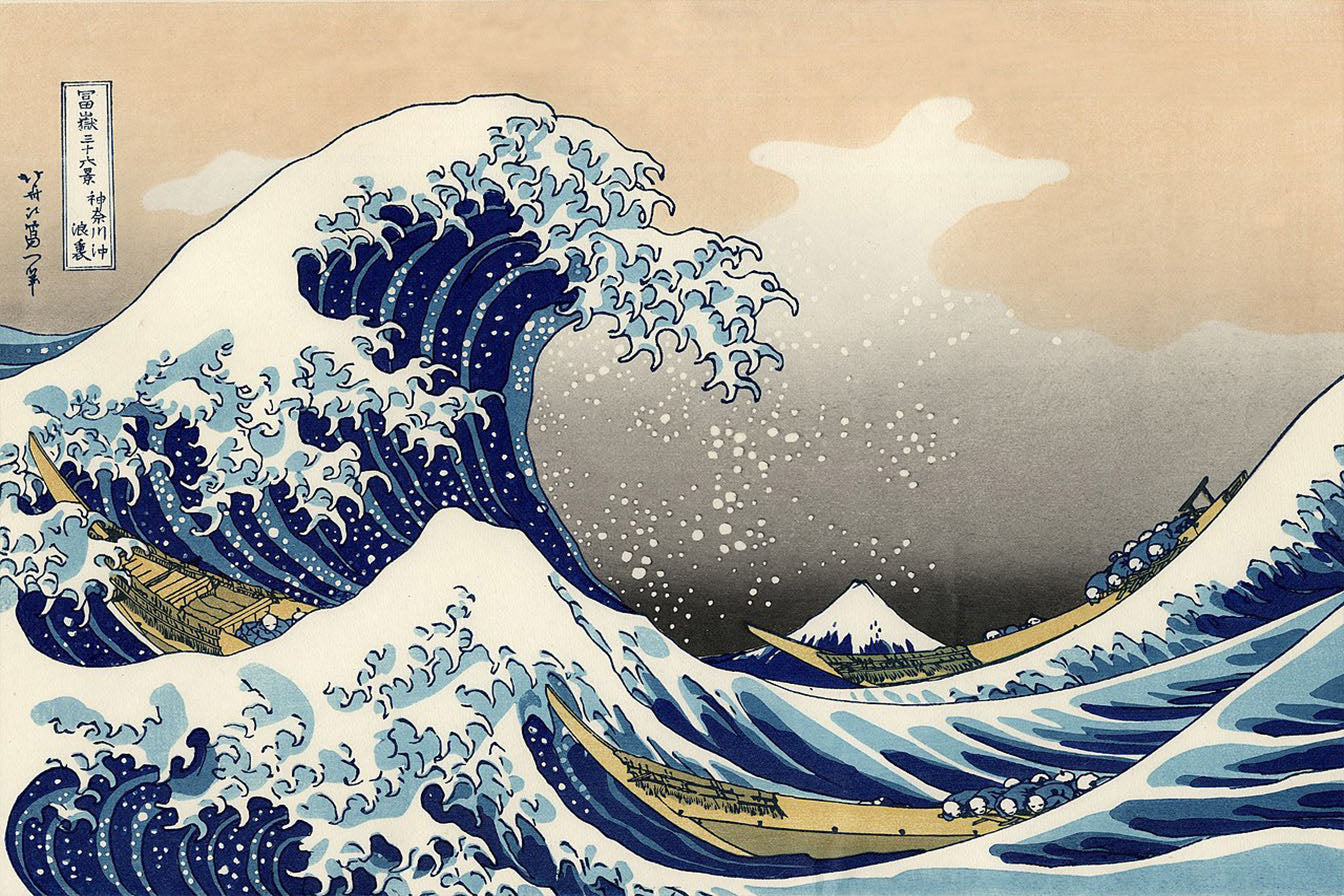 Tableau Grande Vague Hokusai