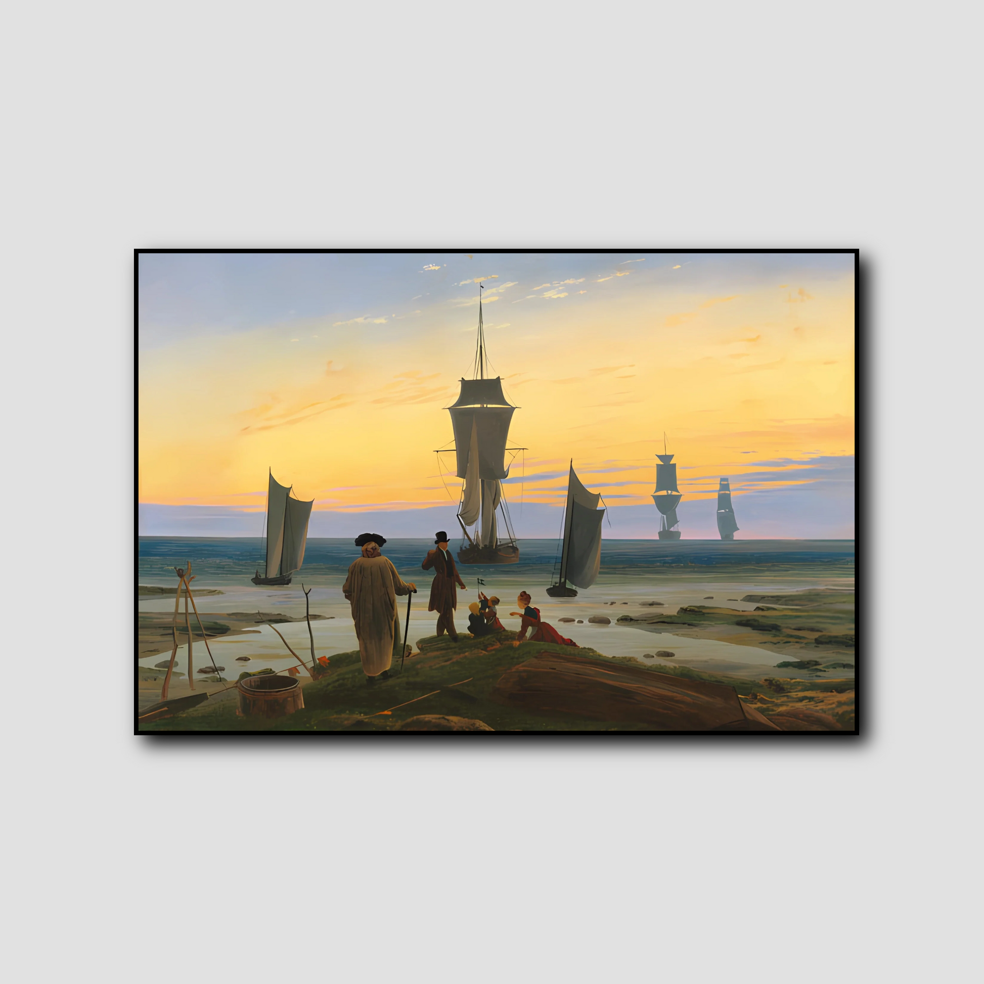 Les étapes de vie - Caspar David Friedrich