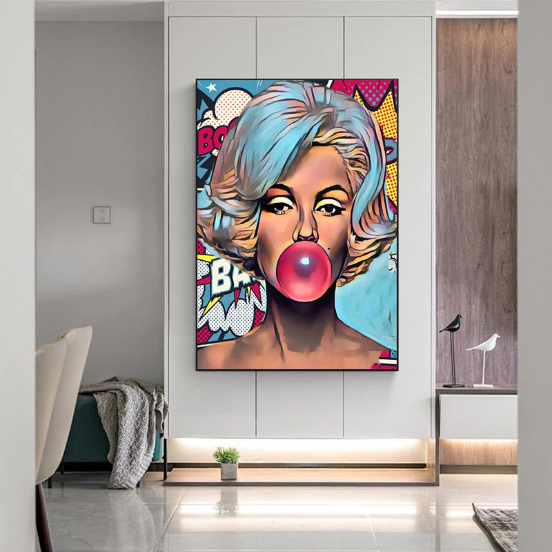 Tableau Marilyn Monroe Pop Art-LigneCreator