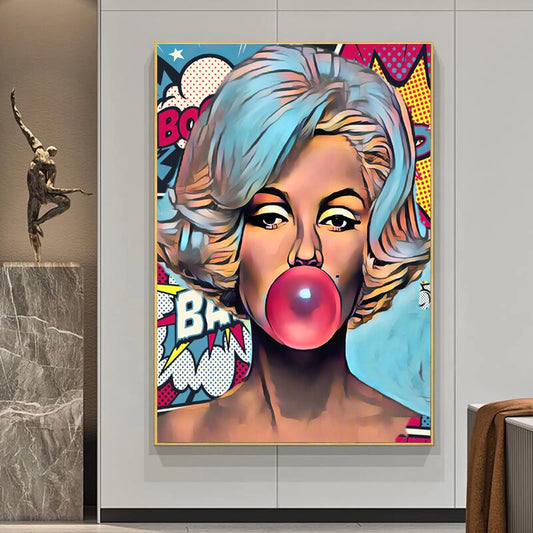 Tableau Marilyn Monroe Pop Art-LigneCreator