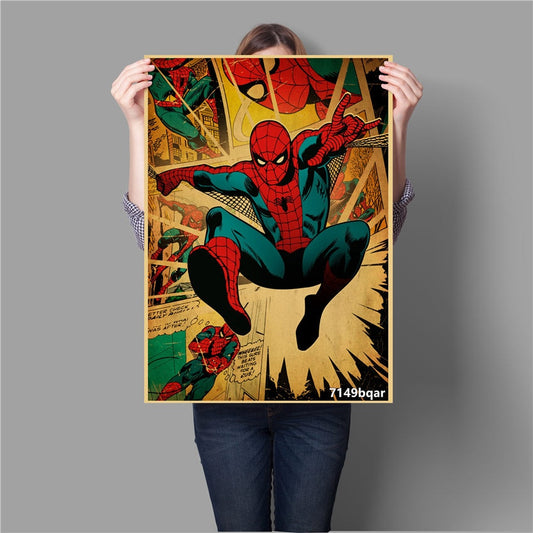 Tableau Marvel Pop Art-LigneCreator