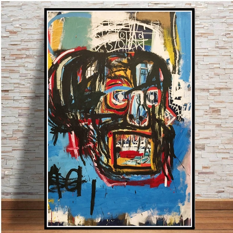 Tableau Street Art Basquiat 110,5 millions-LigneCreator