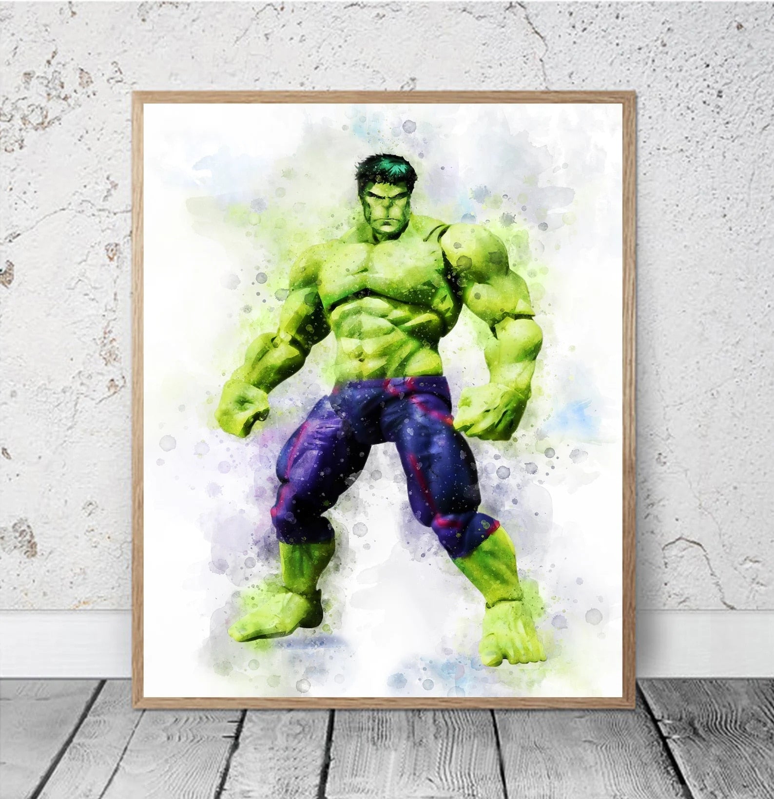 Tableau Street Art Hulk-LigneCreator