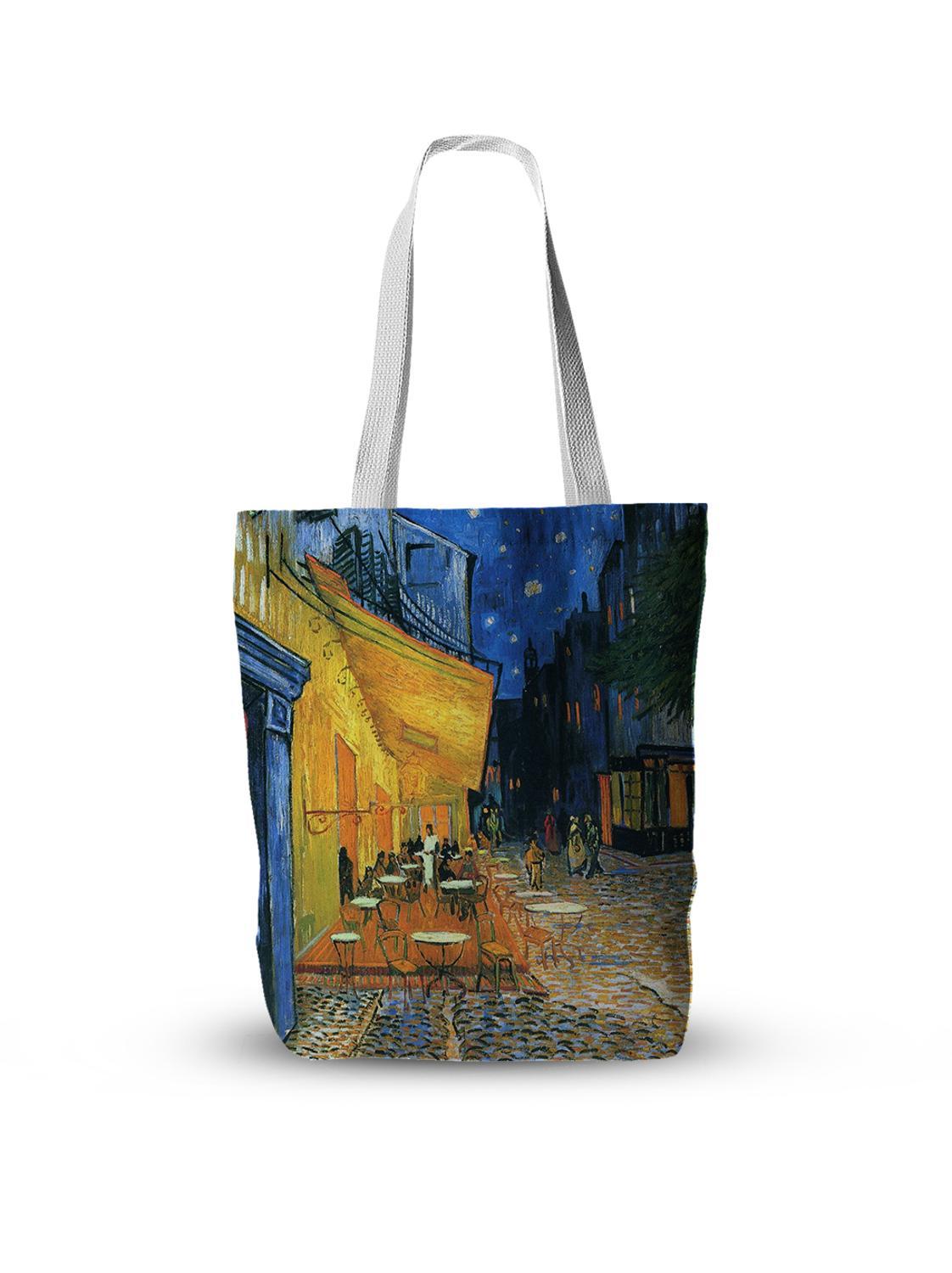 Tote-bag Art Peinture Bar Van Gogh-LigneCreator