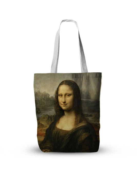 Tote-bag Art Peinture Mona Lisa-LigneCreator