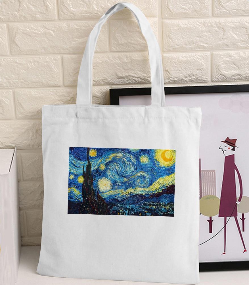 Tote-bag Art Peinture Van Gogh Étoiles