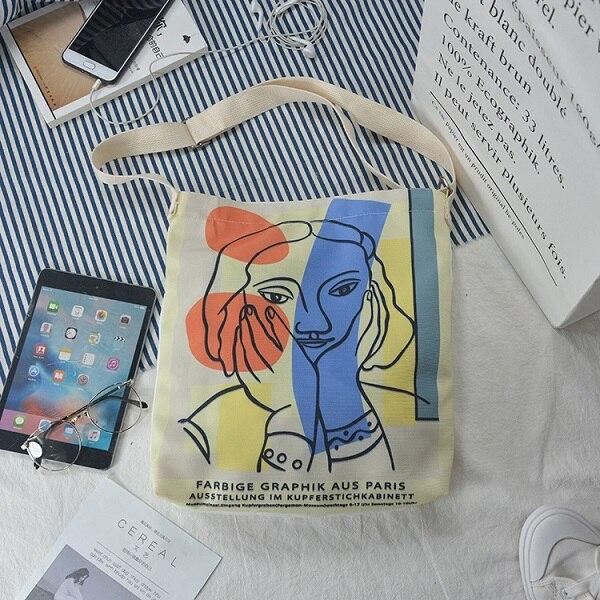 Tote-bag Art Peinture Visage Matisse