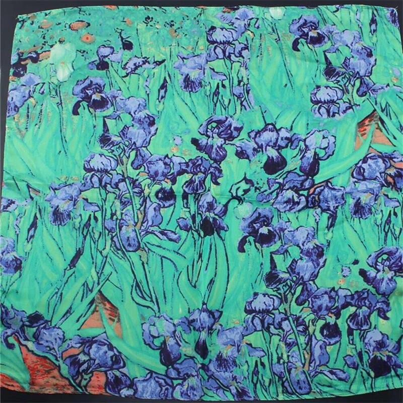 Bandana Art Peinture Fleur Van Gogh