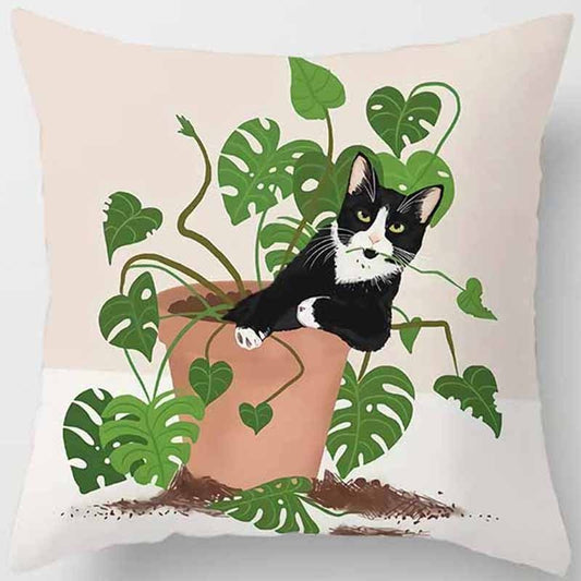 Coussin Art Chat